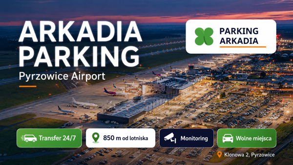 Parking Arkadia — lotnisko Pyrzowice